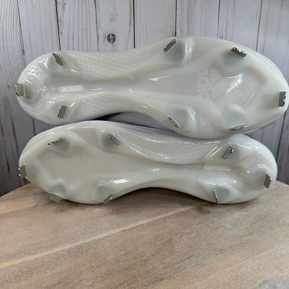 Adidas Icon 7 Boost Mens Baseball Metal Cleats Size 13.5 White S23847 New - Picture 6 of 15